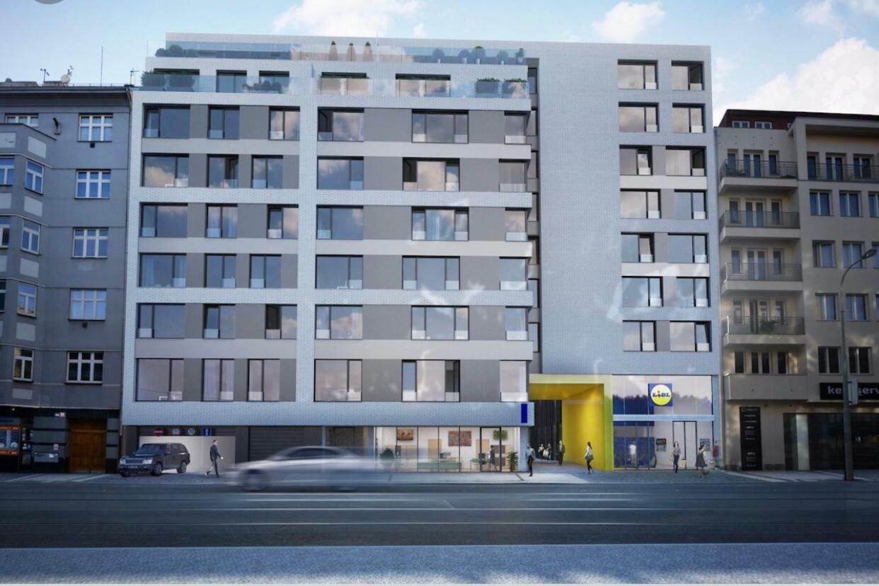 Free Parking In Garage Karolina Plazza, New Cosy Studio With All You Need Prag Exteriör bild