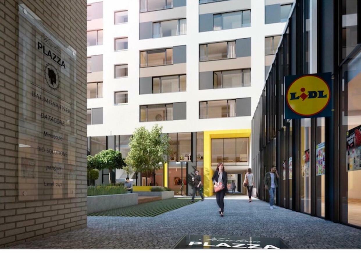 Free Parking In Garage Karolina Plazza, New Cosy Studio With All You Need Prag Exteriör bild